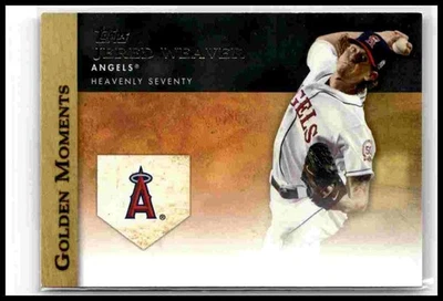 2012 Topps #GM-17 Jered Weaver Golden Moments (Series 1) - Image 1 of 2
