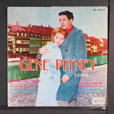 GENE PITNEY: ciudad sin piedad UA 7" EP 45 RPM Spain Foto 1 de 4