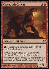 Magic the Gathering MTG Chartooth Cougar (59) DD Venser vs. Koth   LP
