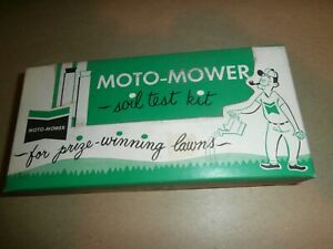 Vintage Moto-Mower Detroit Harvester Co Soil Test Kit