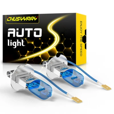 Kit de conversión de bombillas antiniebla halógenas H3 de 2 piezas para Lexus ES330 2004 5000 k blancas Foto 1 de 4