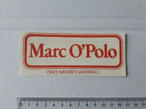 Alter Aufkleber, Marc O'Polo, rot - Bild 1 von 1