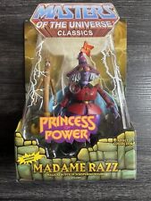 NEW 2014 Masters of the Universe Classics MOTUC MADAME RAZZ & BROOM