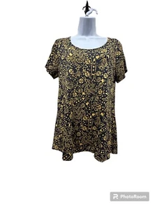 Nuevo con etiquetas LuLaRoe Azul Marino Multicolor Clásico T Talla M - Imagen 1 de 6