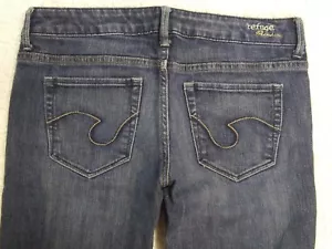 Refuge Premium Bermuda Wandershorts blau Jeans Denim abgenutzt Damengröße 5 - Bild 1 von 4