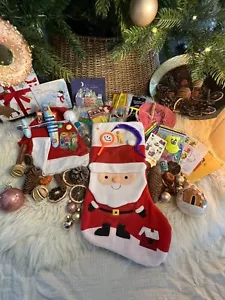 Filled Christmas stocking stuffed with 20 Childrens Gifts! - Picture 1 of 6
