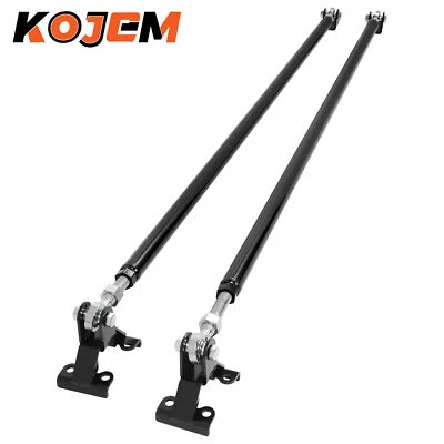 For GMC Sierra Silverado 2500HD 3500HD 2001-10 Long Bed Models Traction Bars 86" - Image 1 of 4