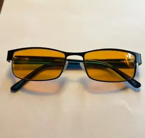 BMEC Glasses "Modern Big New" Blue/Black Big Mens Eyeglass Club - Picture 1 of 7