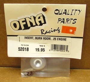 OFNA .25 Nitro Engine Button Insert, Burnroom OFN52018 NEW - Picture 1 of 4