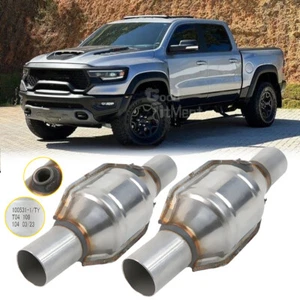 Convertidor catalítico de entrada/salida de 2" y protector térmico 2 piezas para camioneta Dodge Ram 1500 - Imagen 1 de 14