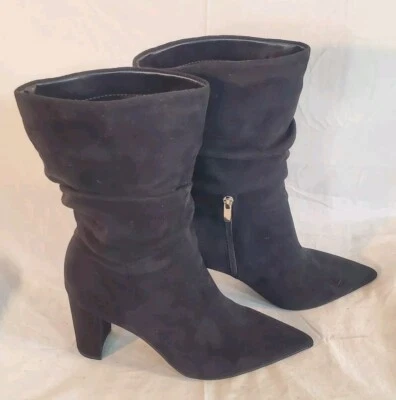 Nine West Women's Size 9M Unni 2 Black Mid-Calf Boots Shoes New  - Image 1 of 4