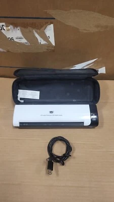 HP SCANJET PROFESSIONAL 1000 MOBILE USB DOCUMENT SCANNER L2722A W/ USB - Image 1 of 3