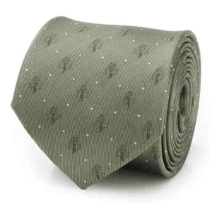Corbata para hombre Mandalorian Dot verde salvia - Imagen 1 de 5