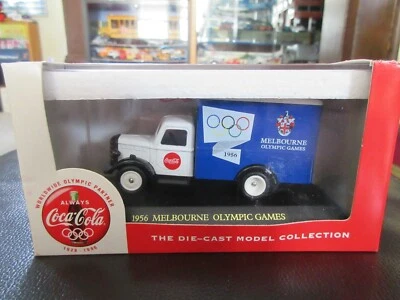 1:55 Coca Cola Delivery Truck 1956 Melbourne Australia Olympics Coke Lledo - Image 1 of 4
