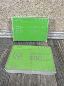 Tarjeta Telefónica Retro Británica De Colección Telecom 200 Unidades Nuevas Tarjetas de Juego Nuevas - Imagen 1 de 14