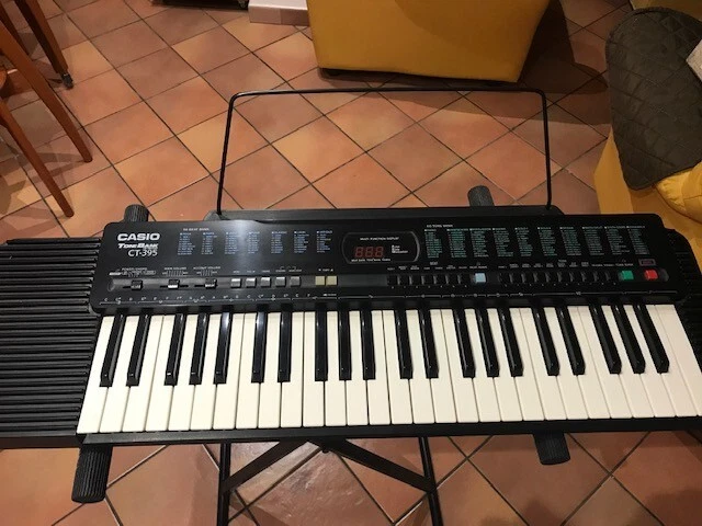 tastiera musicale casio Tone Bank CT395 nero con supporto - Immagine 1 di 3