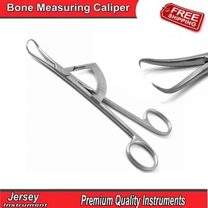 Dental Bone Measuring Calipers Surgical Implant Measure Bone Thickness Tools CE - Afbeelding 1 van 4