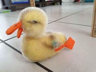 Steiff Ente, Steiff Tier: Ente - Plüschtier - Ohne Knopf, Brustschild und Fahne - Bild 1 von 3