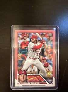 2023 Topps Series 2  #584 Brendan Donavan Mother's Day Hot Pink RARE 50/50!