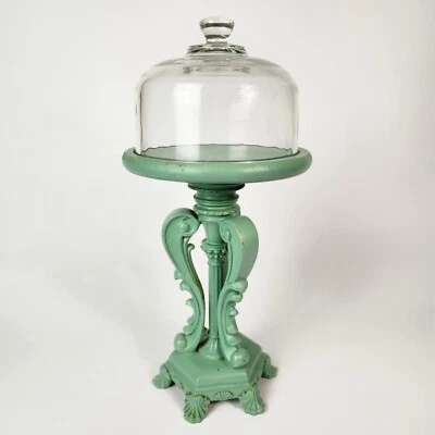 Como Nuevo Verde Soporte para Pasteles Estilo Victoriano Elegante Soporte para Cupcakes Boda Decoración Fiesta Foto 1 de 4