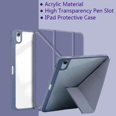 All-in-One Protective Case For iPad With Y-Fold Design and Acrylic TPU Material - Image 1 of 4