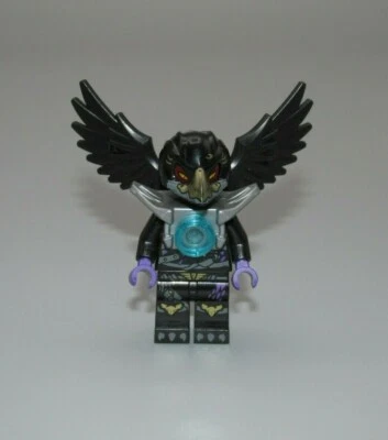LEGO Razcal plata armadura pájaro minifigura Leyendas de Chima  Foto 1 de 3