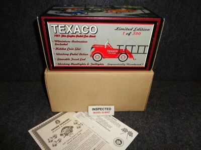 ONLY 500 MADE Texaco 1941 GARTON FIRE ENGINE PEDAL CAR CROWN PREMIUMS 1:6th - Image 1 of 4