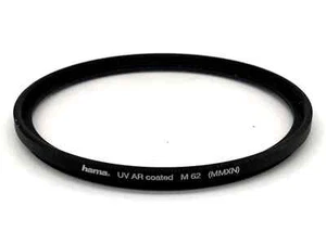 Hama uv-Filter UV Ar Coated ( Mmxn ) Filter 62mm Circular Filter Thread M62 - Picture 1 of 1