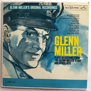 GLENN MILLER PLAYS SELECTIONS FROM THE GLENN MILLER STORY 1960 LP LPM-1192 RE2 - Imagen 1 de 2