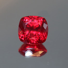 19.40 Ct Cushion Shape Natural Transparent Blood Red Ruby Gie Certified Gem