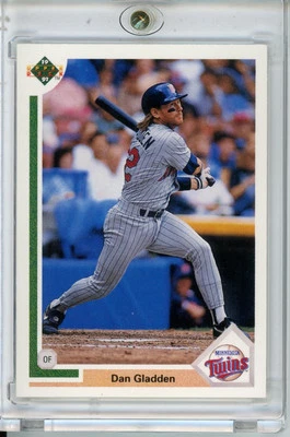 1991 Upper Deck #659 Dan Gladden - Image 1 of 2