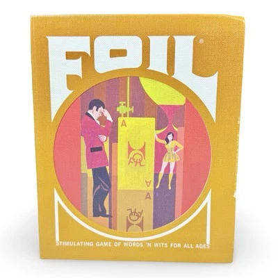 Vintage 1970 FOIL 3M Gamette Card Game Complete In Box Word Game - Image 1 of 4