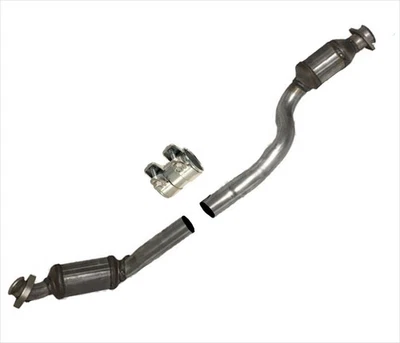 Tubo de motor D/S con convertidor catalítico doble para 05-06 Mercedes Benz CLK55AMG Foto 1 de 4