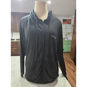 New Womens Vanderpump Las Vegas Black Hoodie Clothing Fashion Size Large - Picture 1 of 11