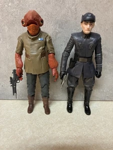 Star Wars Black Series 6” Force Awakens Admiral Ackbar First Order Officer Loose - Picture 1 of 12