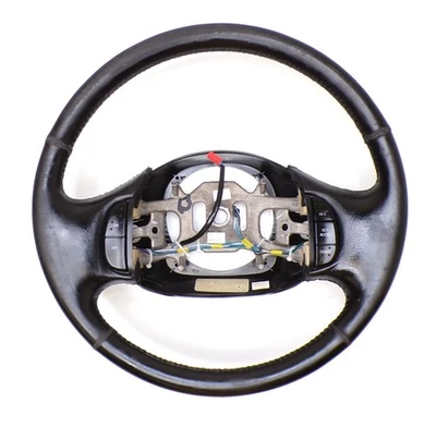 Volante Ford Excursion 99-07 F250 F350 Superduty envuelto en cuero negro Foto 1 de 4