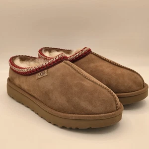 UGG Tasman Regenerate ciabatte slip-on donna castagno 1136733 taglia 10 - Foto 1 di 8