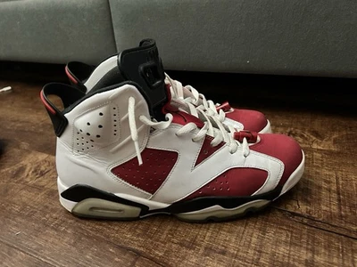 Size 9.5 M - Jordan 6 Retro OG Mid Carmine - Image 1 of 4