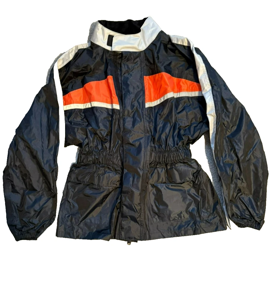 Traje de lluvia para hombre mujer chaquetas pantalón equipo impermeable motocicleta Foto 1 de 4