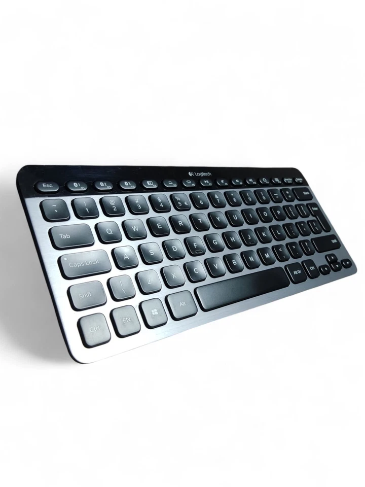 Logitech K810 Bluetooth Tastatur – QWERTY Layout, Aluminium - Bild 1 von 4