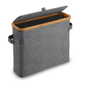 Bamboo Toilet  Storage Toilet  Stand with Bamboo Lid for Restroom Closet6240 - Afbeelding 1 van 6