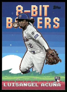 2025 Topps 8-Bit Ballers Luisangel Acuña New York Mets #8B-23 - Foto 1 di 2