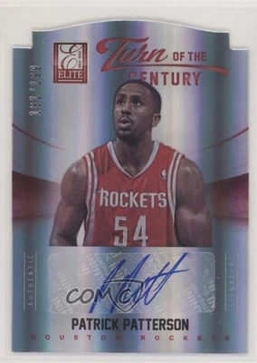 2012-13 Elite Turn of the Century Die-Cut Auto /199 Patrick Patterson #90 Auto - Image 1 of 2