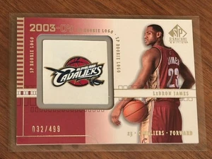 2003-04 Upper Deck SP LeBron James Rookie Logo #101 Cavaliers RC Lakers /499 - Picture 1 of 2