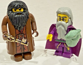 Lego Harry Potter Minifigure HP008 HP009 Hagrid/ Dumbledore baby dragon 4707