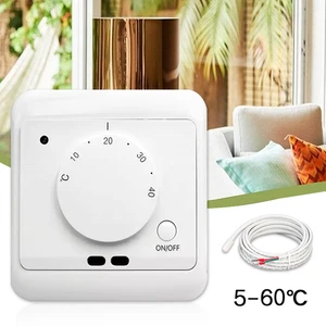 Termostato de ambiente 230V regulador de temperatura ambiente termostato LED calefacción por suelo radiante empotrado - Imagen 1 de 15