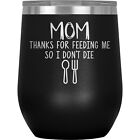 Mom Wine Tumbler Glass Mug Cup Funny Gift For Birthday Present Mothers Day G-77H