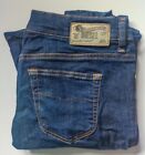 Womens DIESEL Jeans - Blue - Louvboot Slim Bootcut - 0081K STRETCH - 28 /32