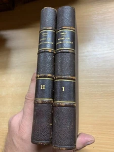 1922/1923 "NOTRE VIE SURNATURELLE" VOLUMES 1 & 2 FRENCH ANTIQUE BOOKS (P5) - Picture 1 of 21