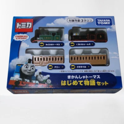 Tomica TakaraTomy Thomas & Friends первый рассказ набор Томас Джеймс Энни Кларабель  - Изображение 1 из 4